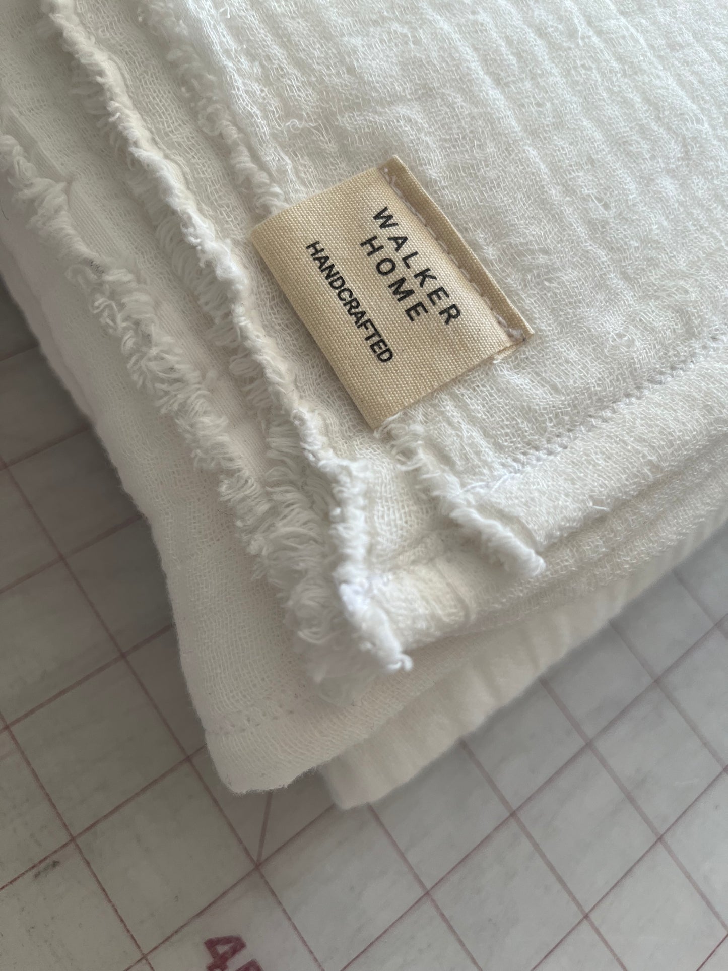 Cotton Triple Gauze Throw