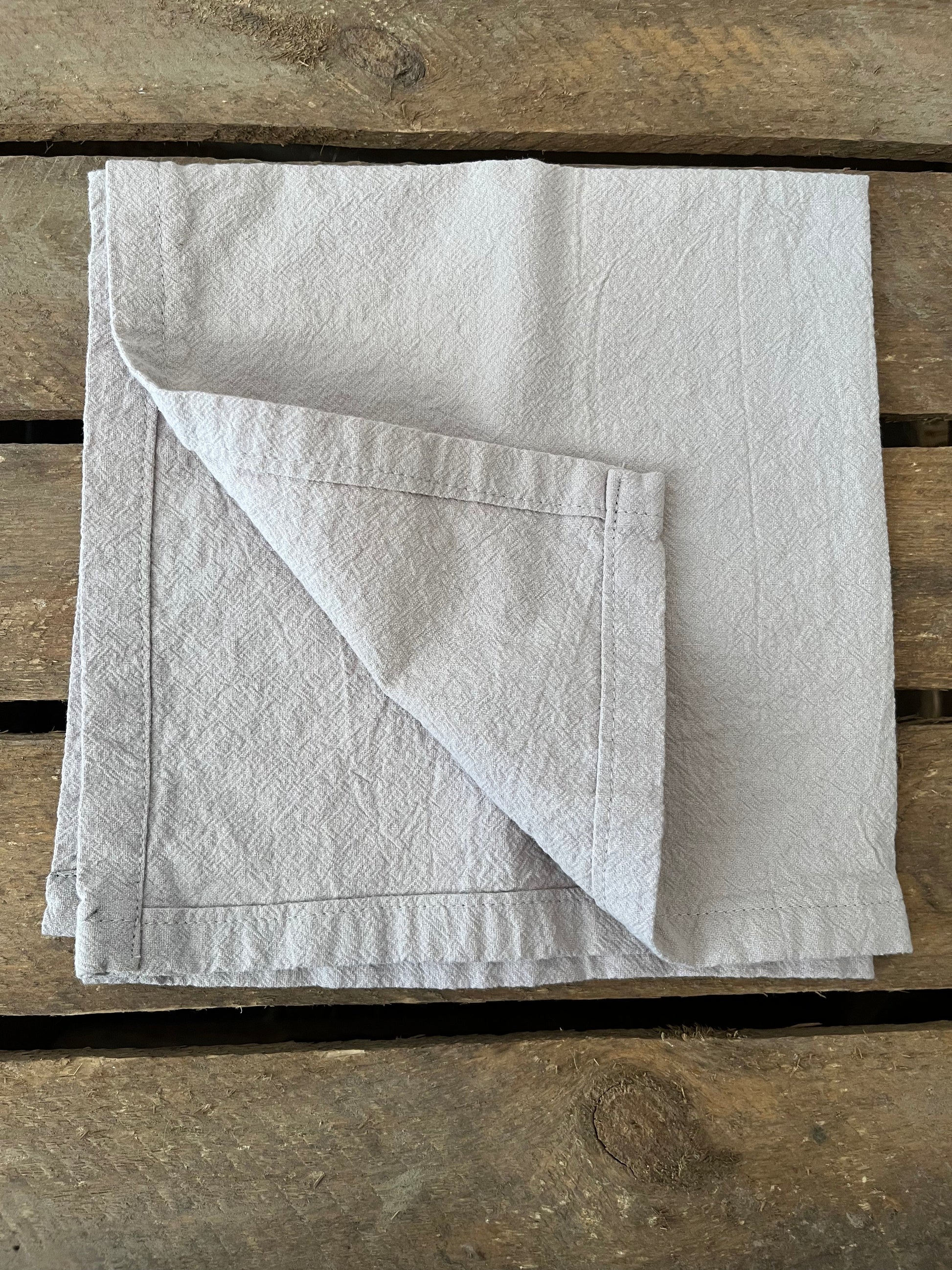 Washed cotton napkins - Walker & Walker