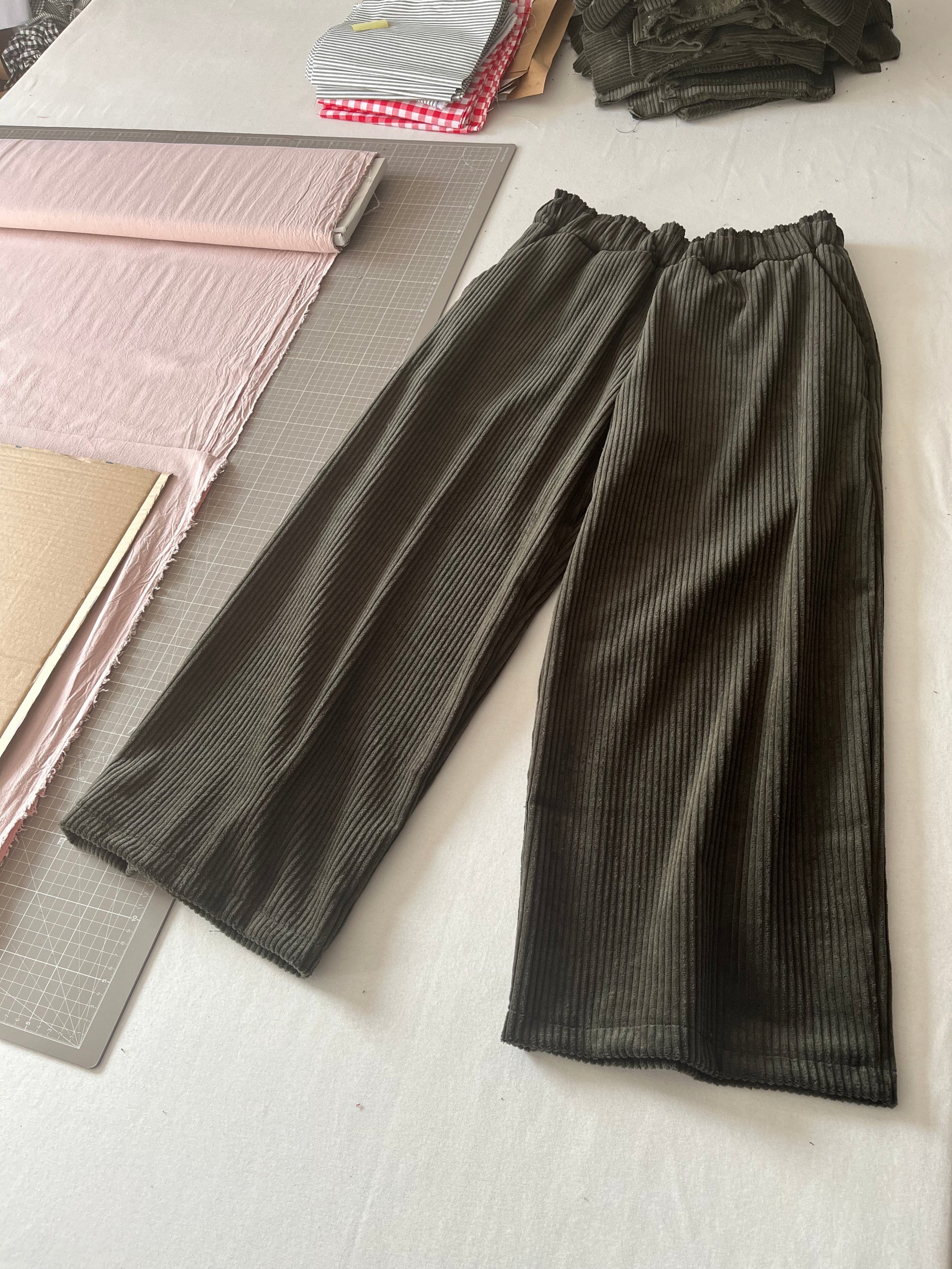 Faye Cord | Wide leg trouser - Walker & Walker