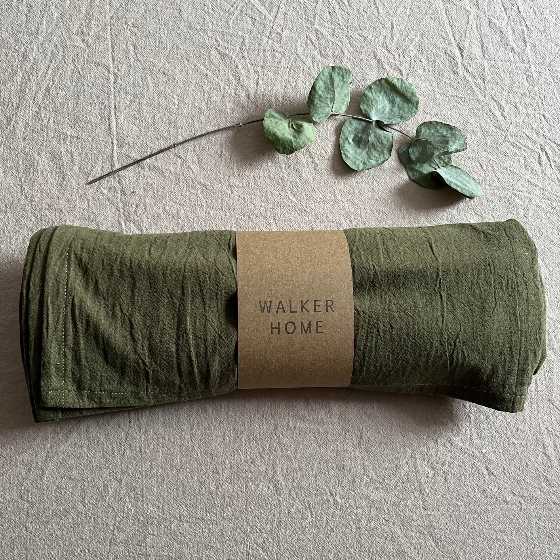 Washed Cotton Tablecloth - Walker & Walker