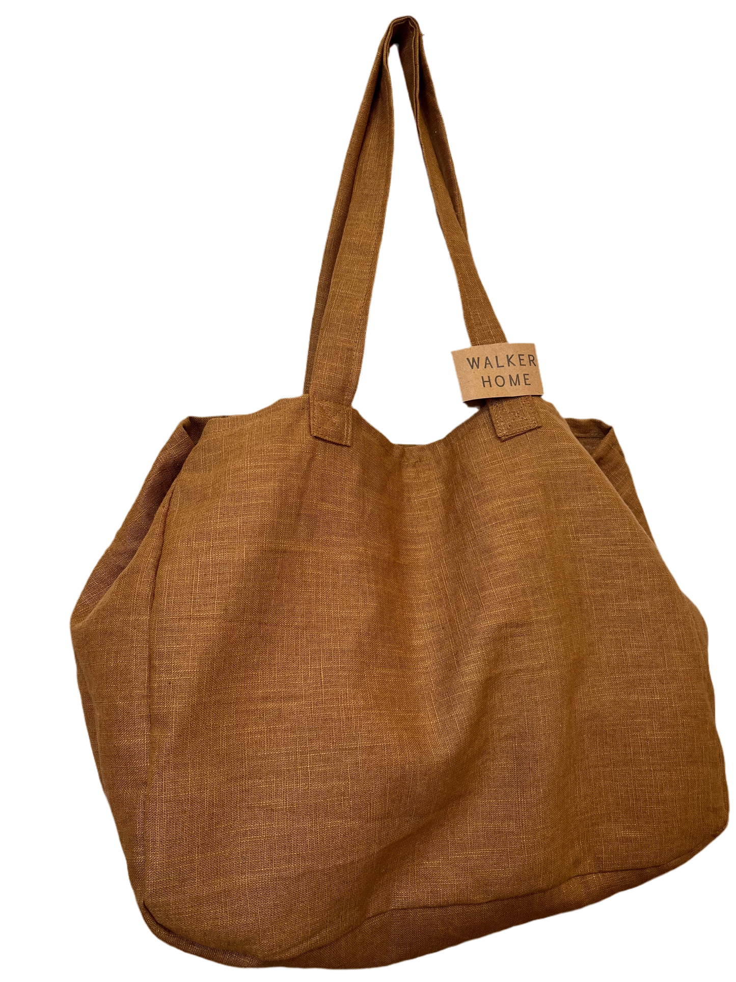 Linen shopper day bag