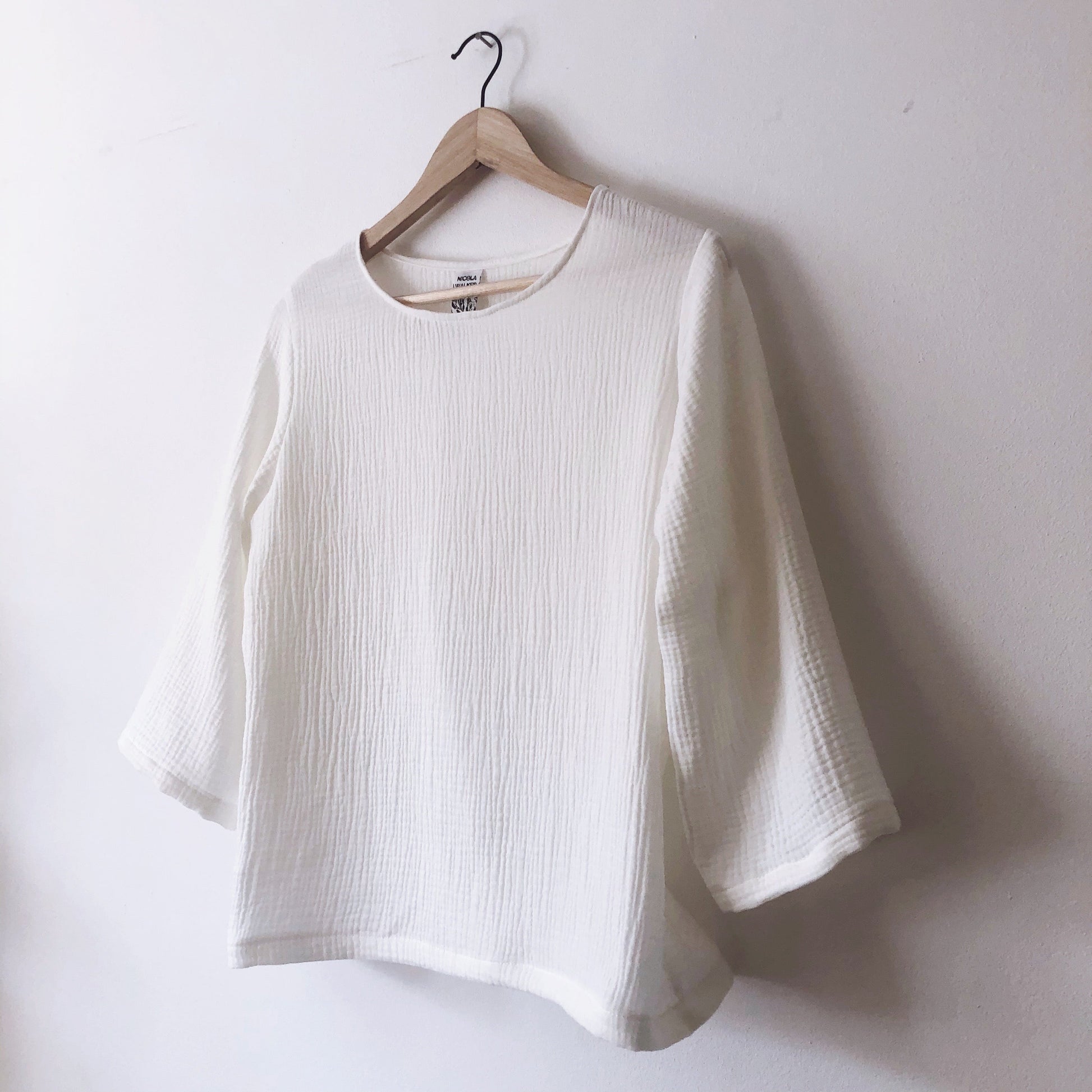 Freya 3/4 length sleeve top - Walker & Walker