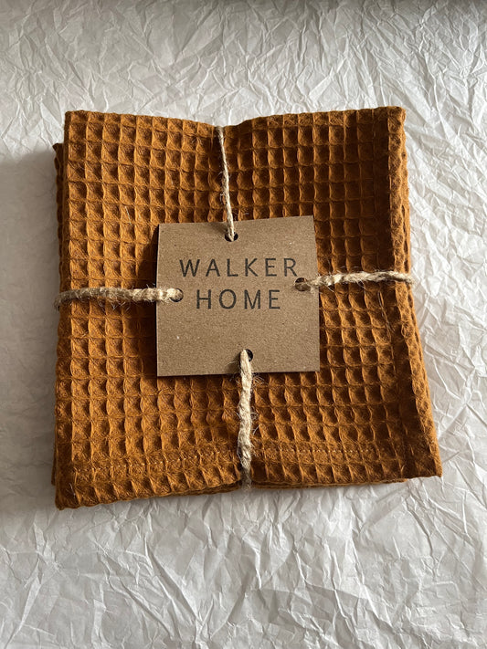 Face cloths - Waffle Cotton - Walker & Walker