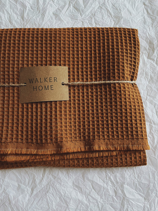 Waffle Cotton Bath towel - Walker & Walker