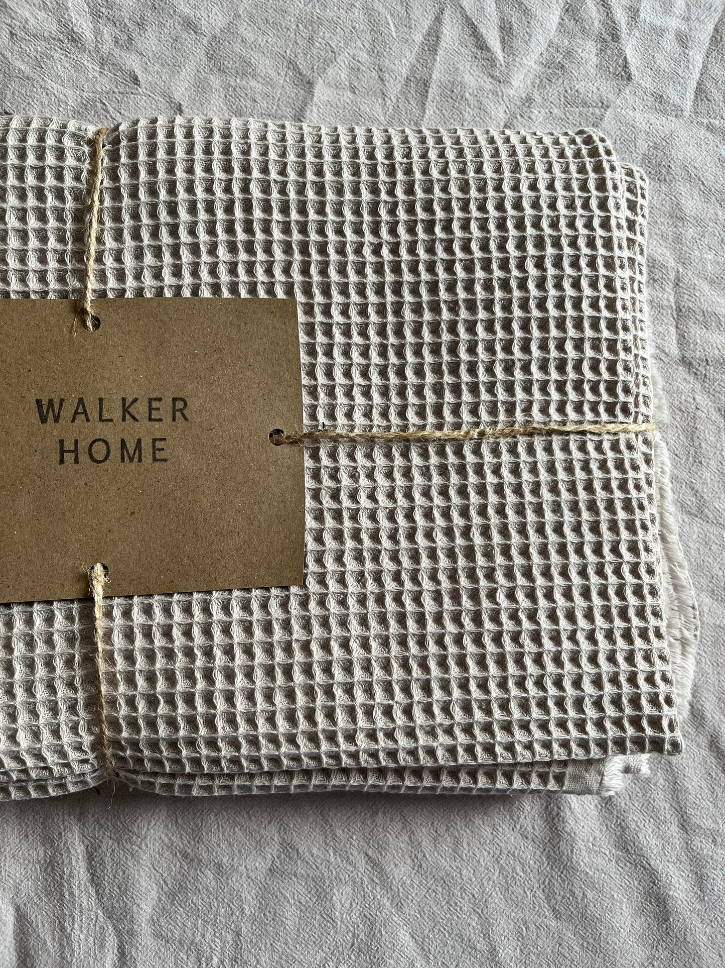 Waffle Cotton Bath towel - Walker & Walker