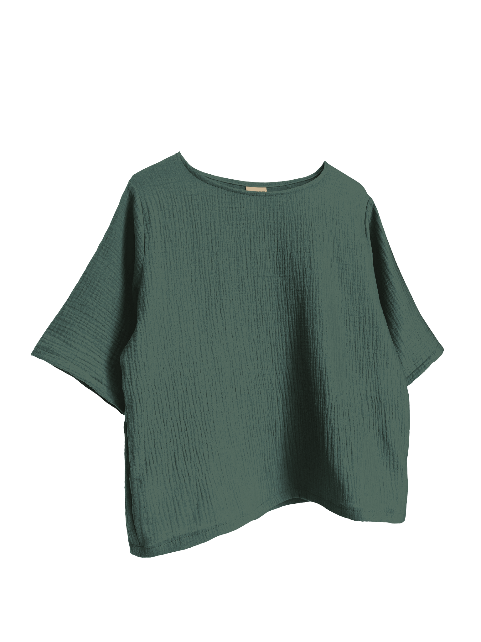 Saffy short sleeve top - Double Gauze | Walker & Walker