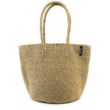 Kiondo Shopper Basket (Medium) Brown Woven Handle - Walker & Walker