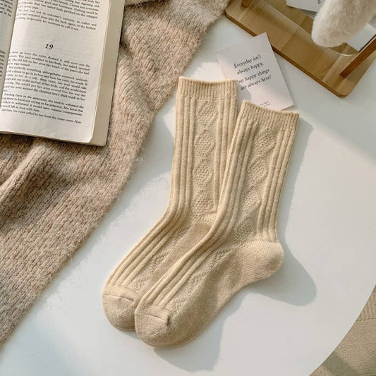 Women’s Cosy Socks - Knitted Cashmere - Walker & Walker
