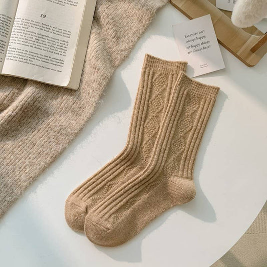 Women’s Cosy Socks - Knitted Cashmere - Walker & Walker
