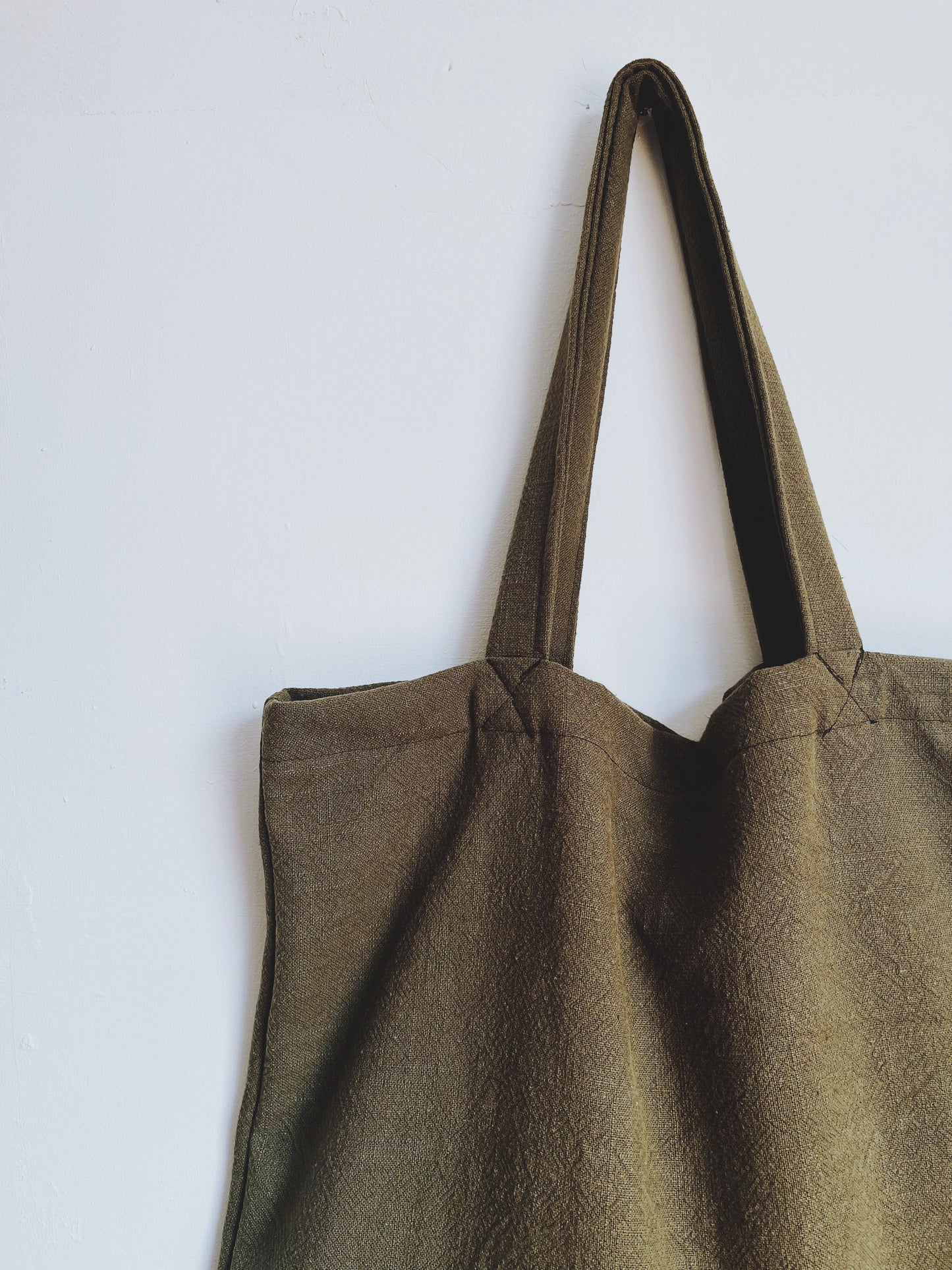 Linen shopper bag - Walker & Walker